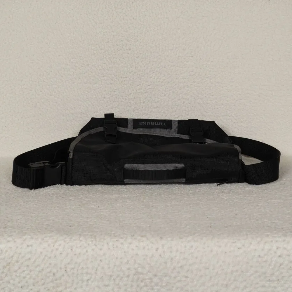 Timbuk2 Classic Messenger Bag Small Black Gray Two-Tone Cross Strap